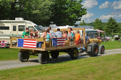 Hayride at Country Roads Campground