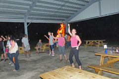 Late Night Dance at Country Roads Campground