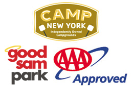 Country Roads Campground is rated by GoodSam and AAA. Member of the Campground Owners of New York.
