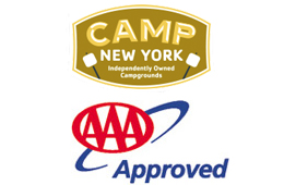 Country Roads Campground is rated by AAA. Member of the Campground Owners of New York.