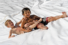 Slip & Slide at Country Roads Campground